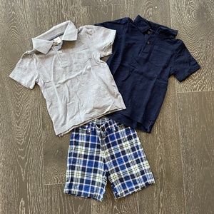 Shorts and shirts set